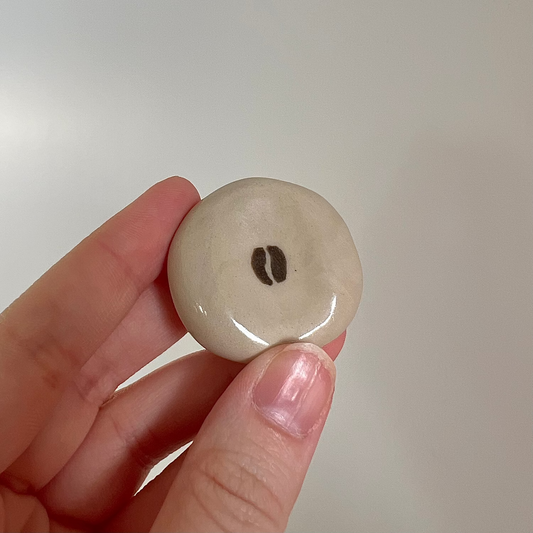 coffee worry stone