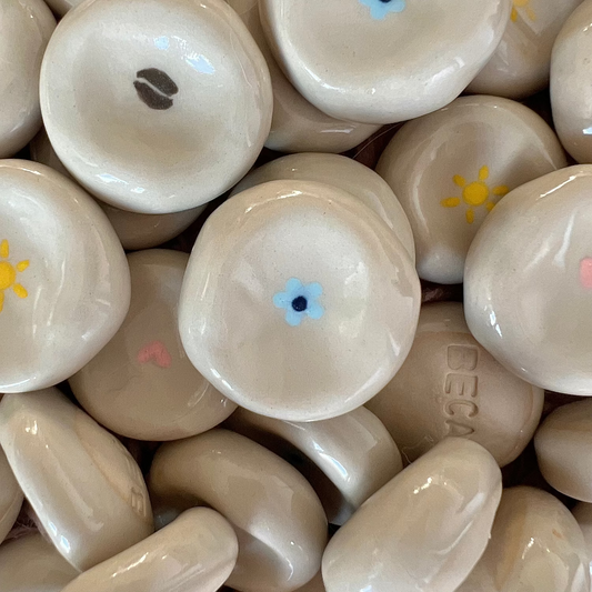 forget-me-not worry stone